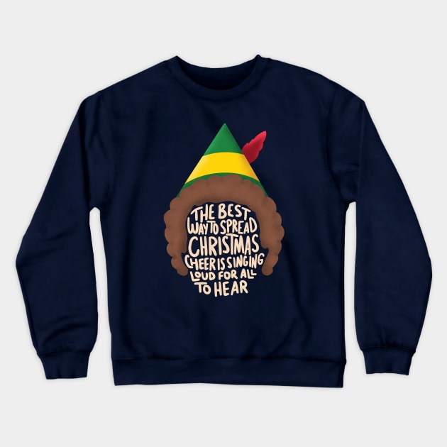 Sing Loud For All To Hear Crewneck Sweatshirt by Zachterrelldraws